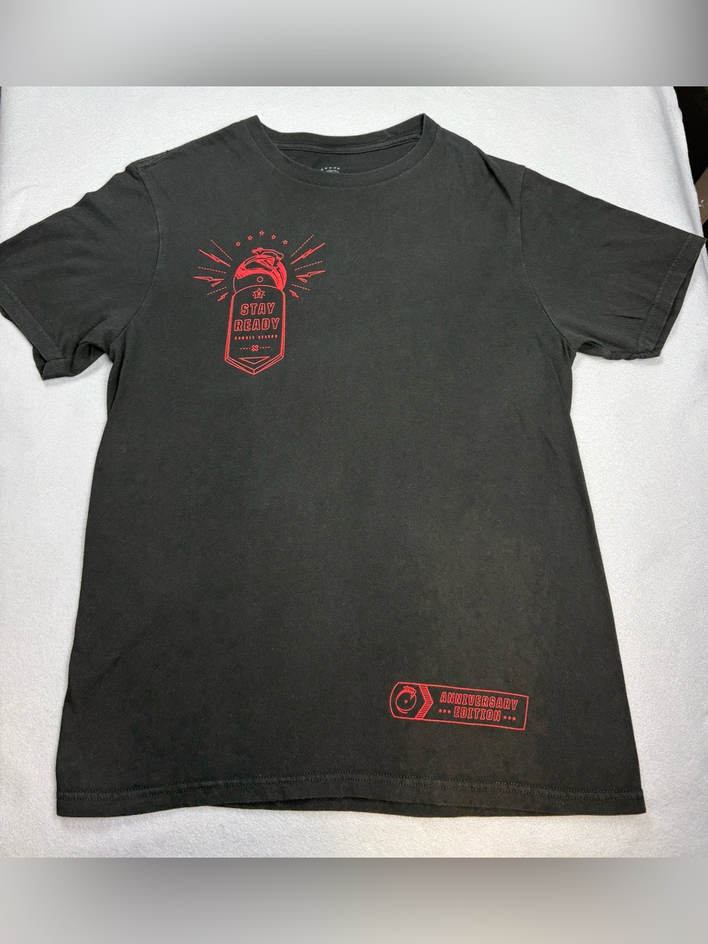 Rumble Season Stay Ready Anniversary Graphic Tee S